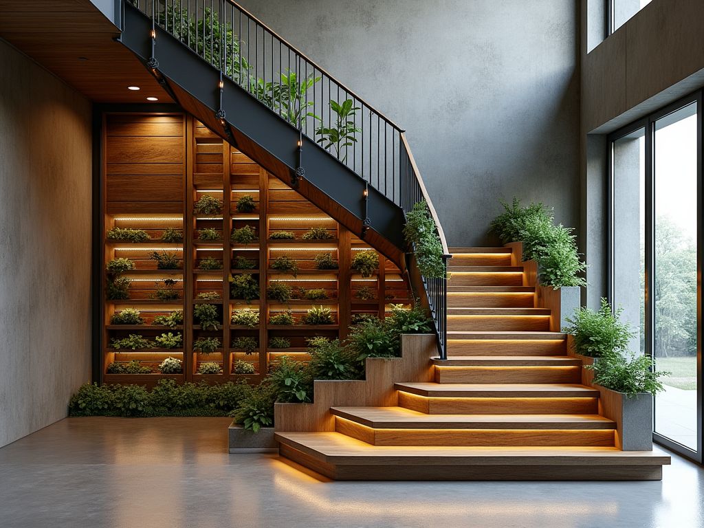 🪵 پله چوبی؛ ترکیب زیبایی طبیعی و طراحی مدرن در دکوراسیون داخلی