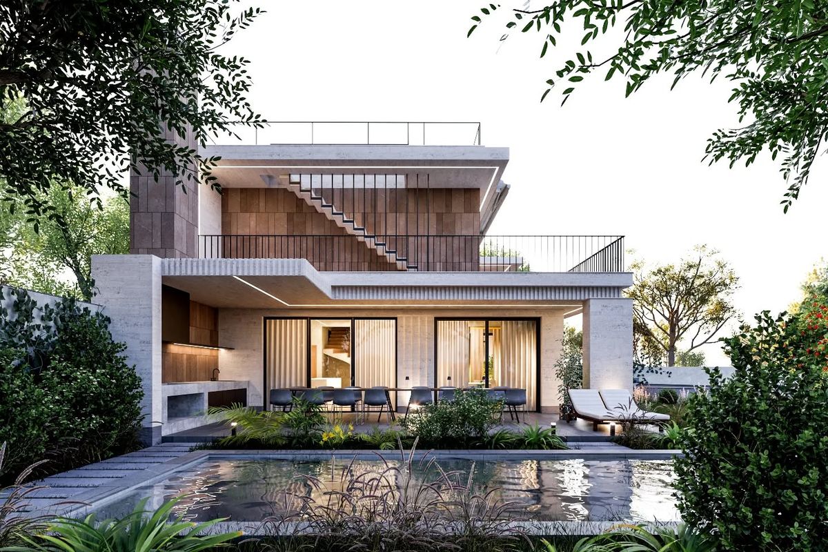 سازه ال اس اف برای ویلاهای کوهستانی و ساحلی