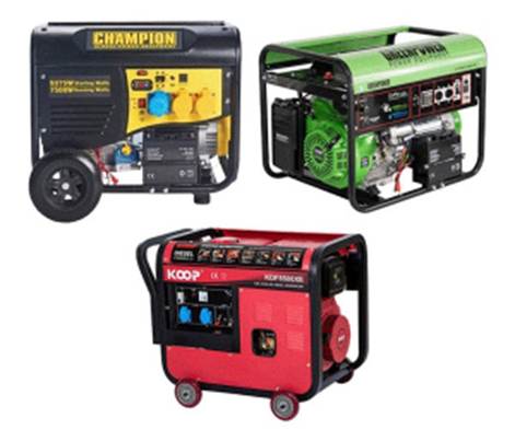 مقایسه موتور برق بنزینی و دیزلی