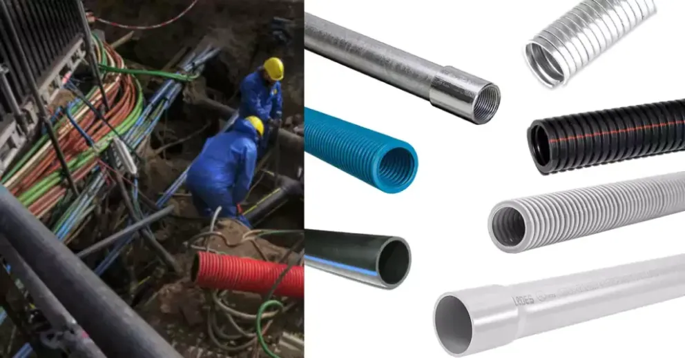 تعداد سیم مجاز در لوله برق